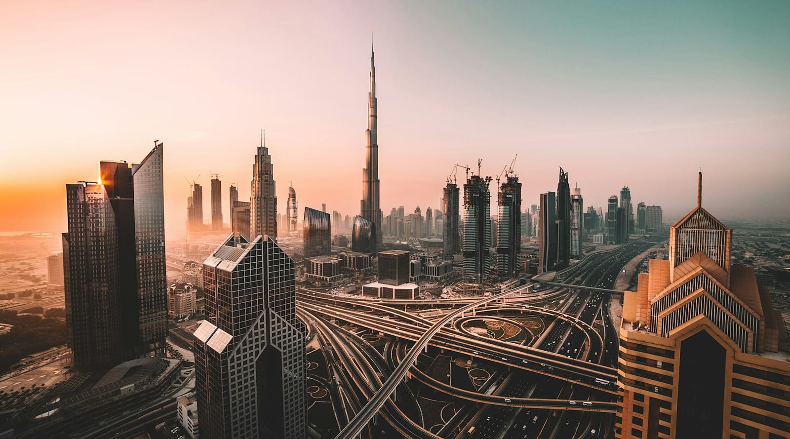 Downtown Dubai skyline